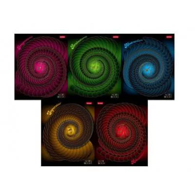 Тетрадь 80л А5ф клетка 65г/кв.м на скобе серия -ScroLL- ТК8377