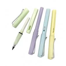 Карандаш Вечный 1шт DF-20 НB пластиковый стержень, пластиковый корпус, с ластиком, цвета ассорти, в зип-пакете 330701