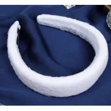 Ободок для волос "Жаннет" нежность стиль 3см белый 10692204