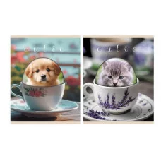 Тетрадь А5 48л "Чаепитие с милашками " КанцЭксмо ТК489072