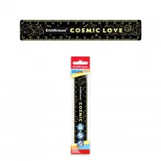 Линейка пластиковая ErichKrause® Magic Sky, 15см, во флоупаке (origami) 55468