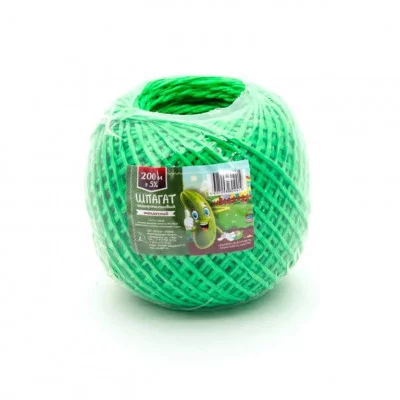 Шпагат полипропиленовый Тепличный ассорти 200м клубочек 1/25 Шп92