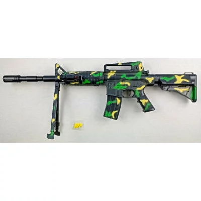 Автомат (длина 74см) Forest Gun с лазерным прицелом в пакете 9619-1