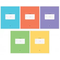 Тетрадь 12л., крупная клетка ArtSpace "Однотонная. Классическая", эконом Т12ккС_43290