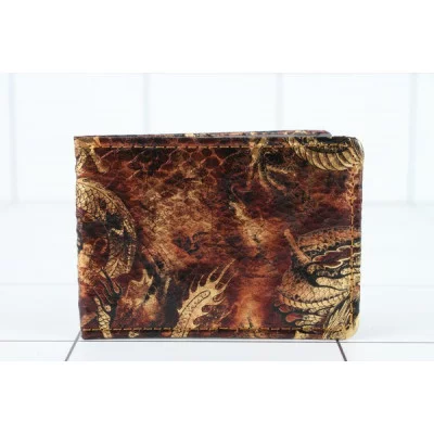 Обложка для студенческого билета (удостоверения) 15522_S "Дракон" 21,5*7см. кожзам J.O 47517