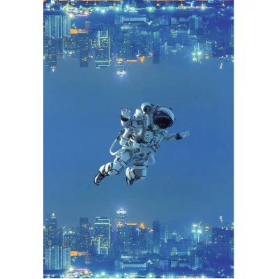 Книга для записей А6 64л "Космическое настроение" КанцЭксмо КЗ6644121