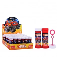 Мыльные пузыри "Машинки", 1 колба, 60мл, 23*23*11см. 01089-60ЭД