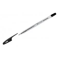 Ручка шариковая СТАММ "Орбита 100" черная, 0,7мм 370165