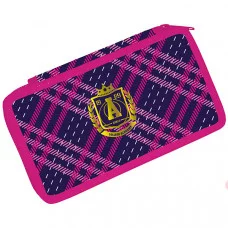 Пенал 2 секц. бол. МОДНЫЙ КОЛЛЕДЖ 185х105 пластик молния 154077