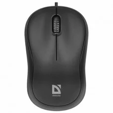 Мышь проводная Defender Patch MS-759, USB, черный, 2btn+Roll 290595
