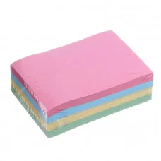 Блок с липким краем 51мм*76мм 250л, 4 цвета пастель 5491826