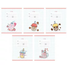 Тетрадь А5 24л "Вкусняшки"  КанцЭксмо ТКЛ248904