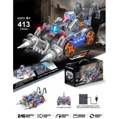 Конструктор Armor 1:16 (413 деталей) на РУ (свет,звук) в кор 2203BJ