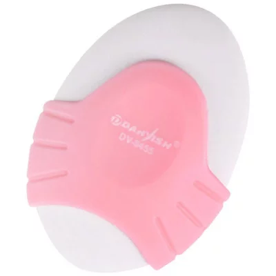 Ластик "Darvish" овальный с цветным держателем DV-9455