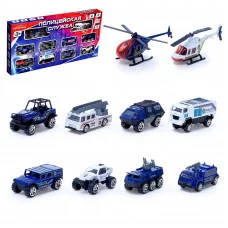 Машинки "Спецслужбы", цена за 1 модель.(10 см), в ассорт.1052
