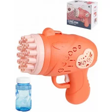 Генератор мыльных пузырей 50мл, на бат. (15х7.5х15см, цвет розовый, в коробке) (арт. МПЗ-8201) МПЗ-8201