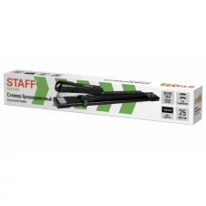 Степлер брошюровочный №24/6, 26/6 STAFF "Manager", до 25 листов, черный, 272753