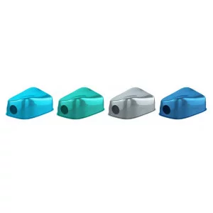 Точилка пластиковая ErichKrause Charm, Ice Metallic, с контейнером, ассорти  60032