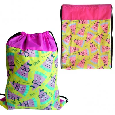 Мешок для обуви "Арбузики", 35х42см, 1 отд.,сублимация, нейлон 4016 297951