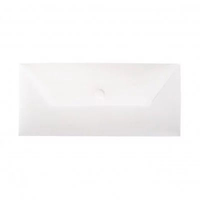 Папка-конверт на кнопке  Alingar, 105х235 мм, 150 мкм, глянцевая, "Special" ассорти 97385