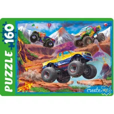 ПАЗЛЫ 160 элементов. КРУТОЙ ВИРАЖ  №10 (Арт. УК160-4979)