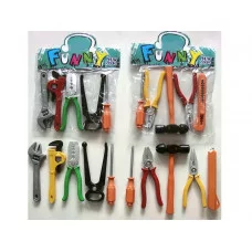 Набор инструментов (5 предметов) "ДОМАШНЯЯ МАСТЕРСКАЯ" (2 видов в ассорт, пакете) (Арт.Y16091018)