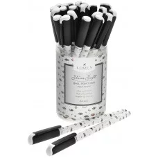 Ручка маслян. LOREX KEEP AN EYE SLIM SOFT синий 0,5 мм ассорти прорез. корп. 220963