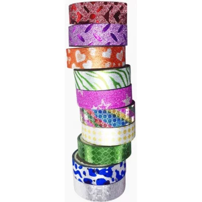 Клейкая лента декоративная ширина 15мм намотка 3м полипропилен DEVENTE 9040806 363560