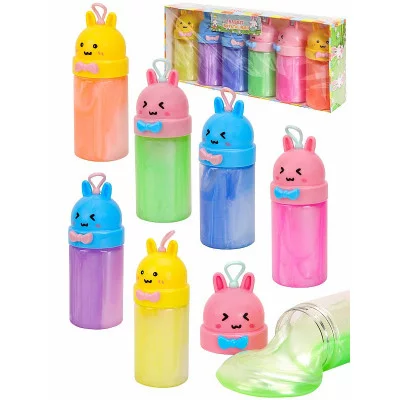 Слайм "Перламутровый зайчик" ( Арт. СЛМ-3211) 1шт