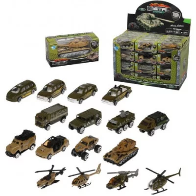 Военная техника металлическая без механизма 1 шт в ассортименте JP7209C