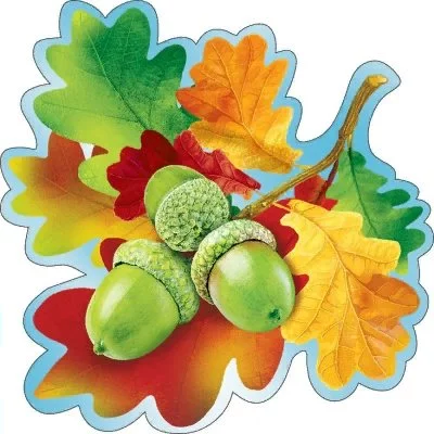 Украшение на скотче "Дубовая ветка" А5 Мир поздравлений 79143