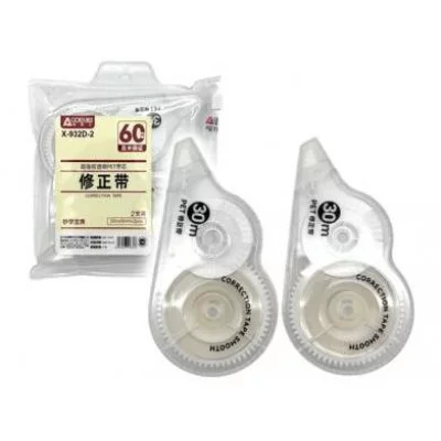 Штрих - Лента 5ммх30м DI-410 2 штуки Фигурный прозрачный корпус, 12см, в зип-пакете Х-932D-2 332216