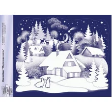 Оформительская наклейка "Морозная ночь" 89.096