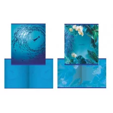 Тетрадь А5 48л "Blue mix" КанцЭксмо ТК488533