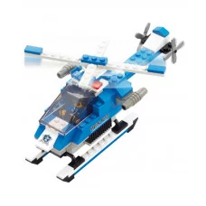 К-р"Полицейский вертолет" 133 детали в коробке