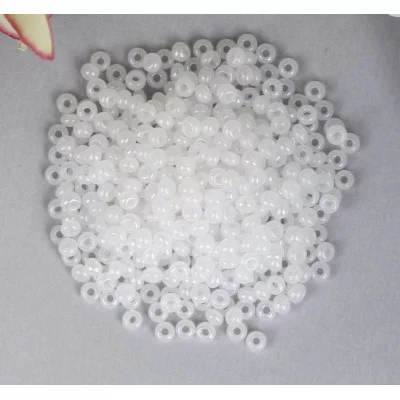 Бисер Чехия "GAMMA" круглый "1" 10/0 5гр (A067 белый/меланж) 4332433