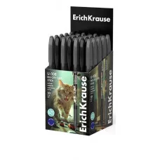Ручка шариковая ErichKrause U-108 Stick Big City Cats 1.0, Ultra Glide Technology, цвет чернил синий  63103