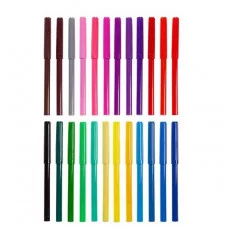 Фломастеры 24цв "Дрифт" смываемые вент колп карт упак  HATBER-ECO_ FP_089909 232457