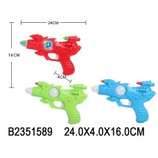 Бластер, 3 цв. в ассортименте, свет эффекты, 24*4*18 см 2351589
