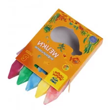 Мелки градиентные для асфальта Мульти-Пульти, 5шт., 5цв., картонная коробка, европодвес 351948