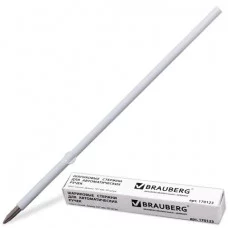 Стержень шариковый BRAUBERG 107мм, с ушками, евронаконечник, 0,5мм, 170123, синий