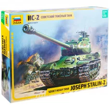 5011 Сборная модель Сов. тяжелый танк Ис-2 (сборка без клея)