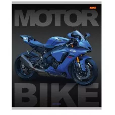 Тетрадь КЛЕТКА 48л. РАЗНЫЕ МОТОЦИКЛЫ (Т48-4861) (обл. - цвет. мелов. второй блок) Т48-4861