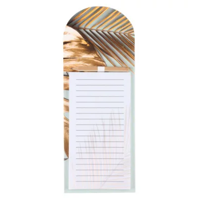 Блок для записей 10,5*27 40л склейка на магните 231799 Night Tropic КОКОС