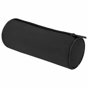 Пенал-тубус BRAUBERG, мягкий, черный, 22х8 см, 272302