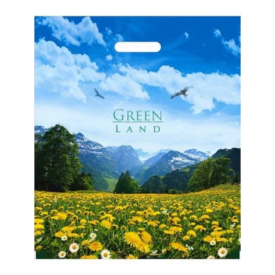 Пакет полиэтиленовый вырубной "Зеленая долина" (40*47 см) СП-4267