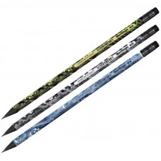 Карандаш ч/г Berlingo "Military" HB, круглый, с ластиком, черное дерево, заточен 299345