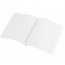 Тетрадь 48л., А5, клетка, Alingar, скрепка, бумвинил, блок офсет, зеленый AL5466