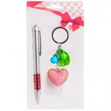 Набор подарочный детский ручка+брелок+подвески MIRACULOUS MC-4594 578396