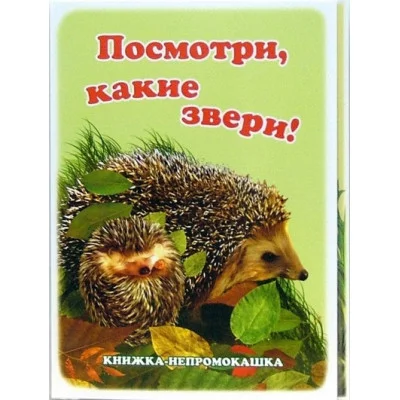 АНТУРАЖ Книжки-непромокашки Мишка косолапый 978-5-98088-142-9